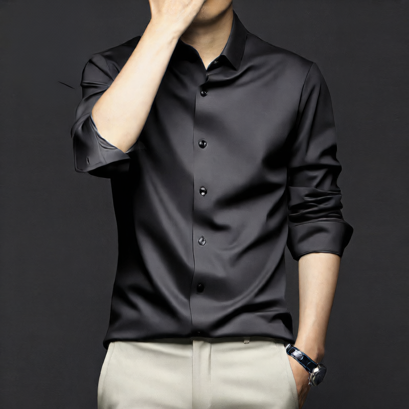 Men's Anti-Wrinkle Business Shirt Colouronova