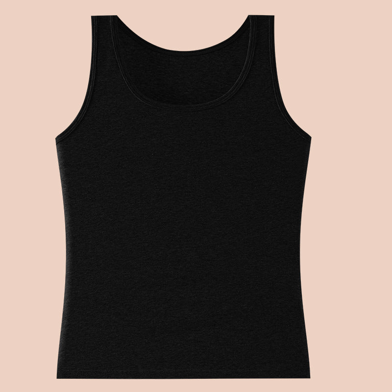 Adjustable Strap Cotton Vest for Women Colouronova
