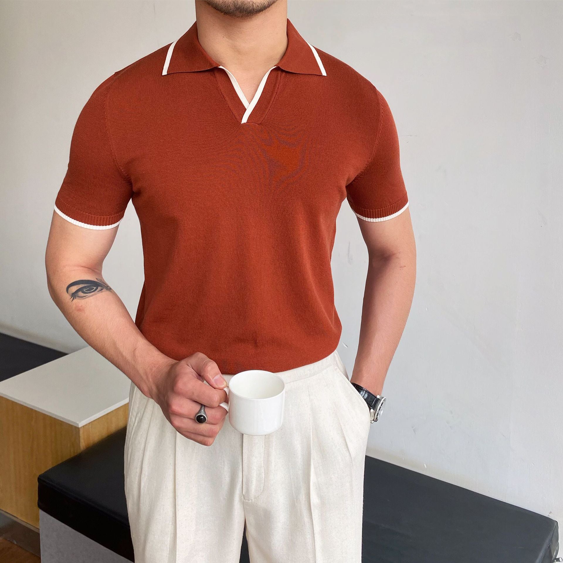 Mens Polo Shirt Colouronova