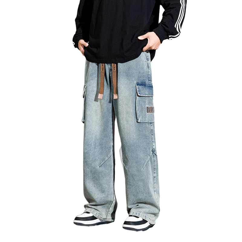 Men's Vintage Washed Pants Colouronova