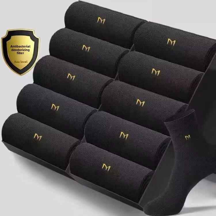 Cotton socks, men's mid-calf socks