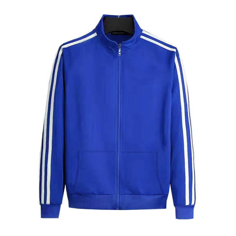 Casual Sports Suit Stand Collar Cardigan and Pants Set Colouronova
