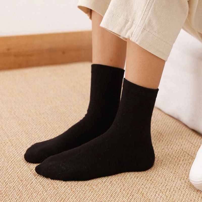Summer Sweat-Absorbent Solid Color Socks