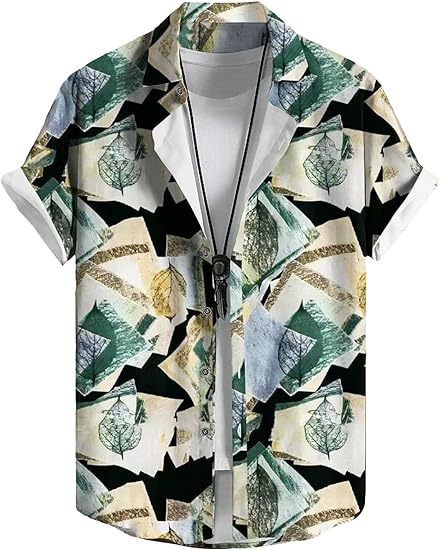 printing buckle short sleeve Colouronova