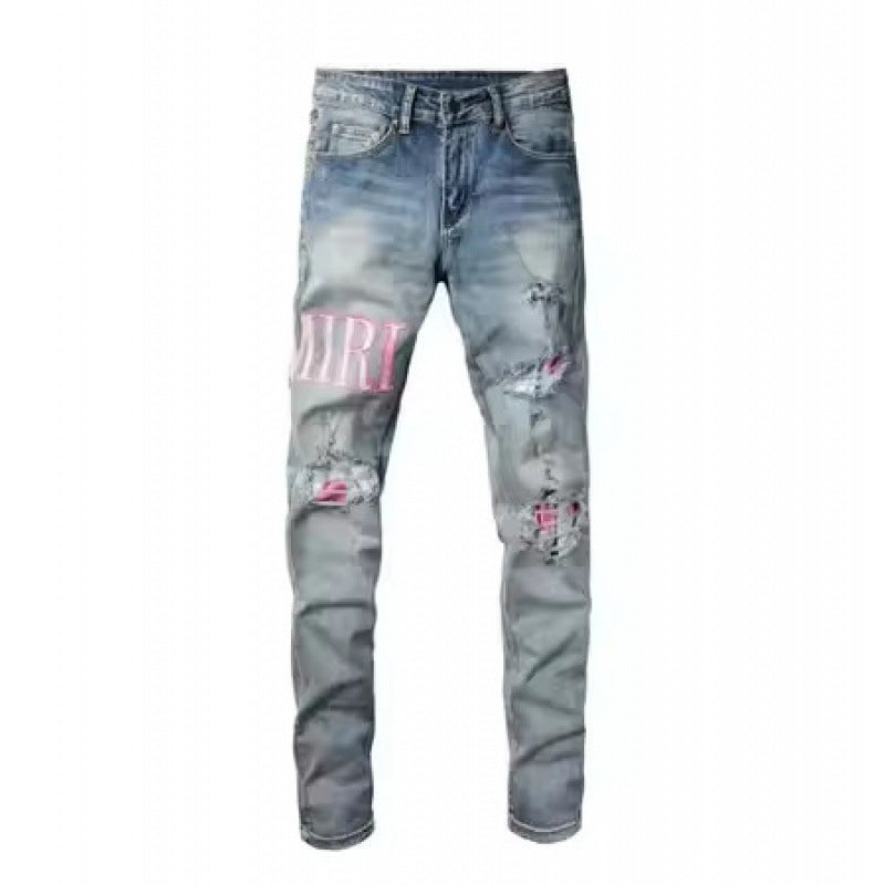 mens cotton jeans Colouronova