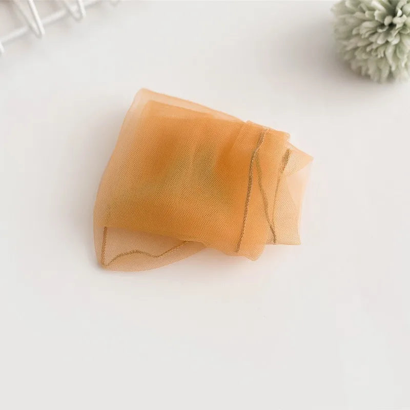 Sexy Lace Mesh Fishnet Socks Mixed Fiber Transparent Stretch Elasticity Ankle Net Yarn Thin Women Cool Socks 1pair=2pcs SLU07 - Colouronova