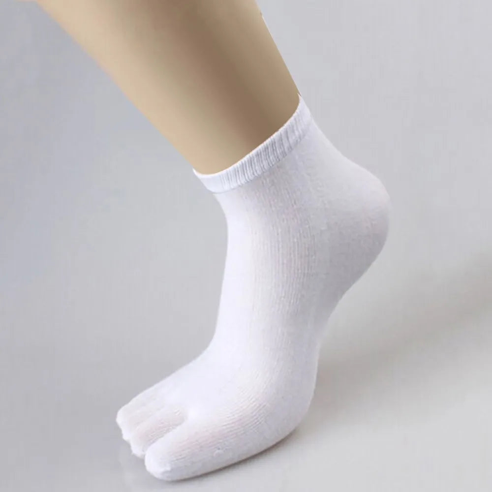 Business Socks Male Casual Breathable Five Toe Men's Autumn Spring Elastic Fashion New Hot Hot sale Accessories - Colouronova