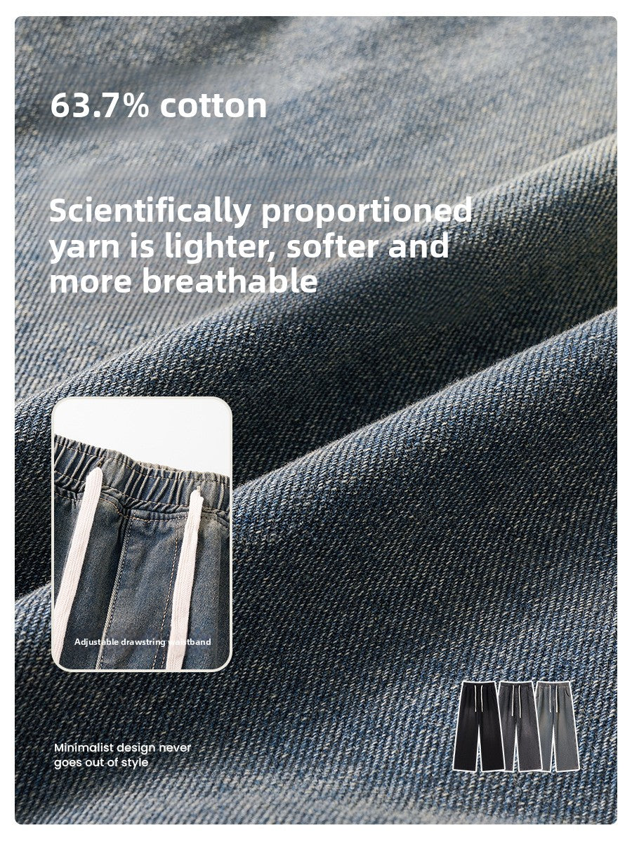 Men's Washed Jeans Colouronova