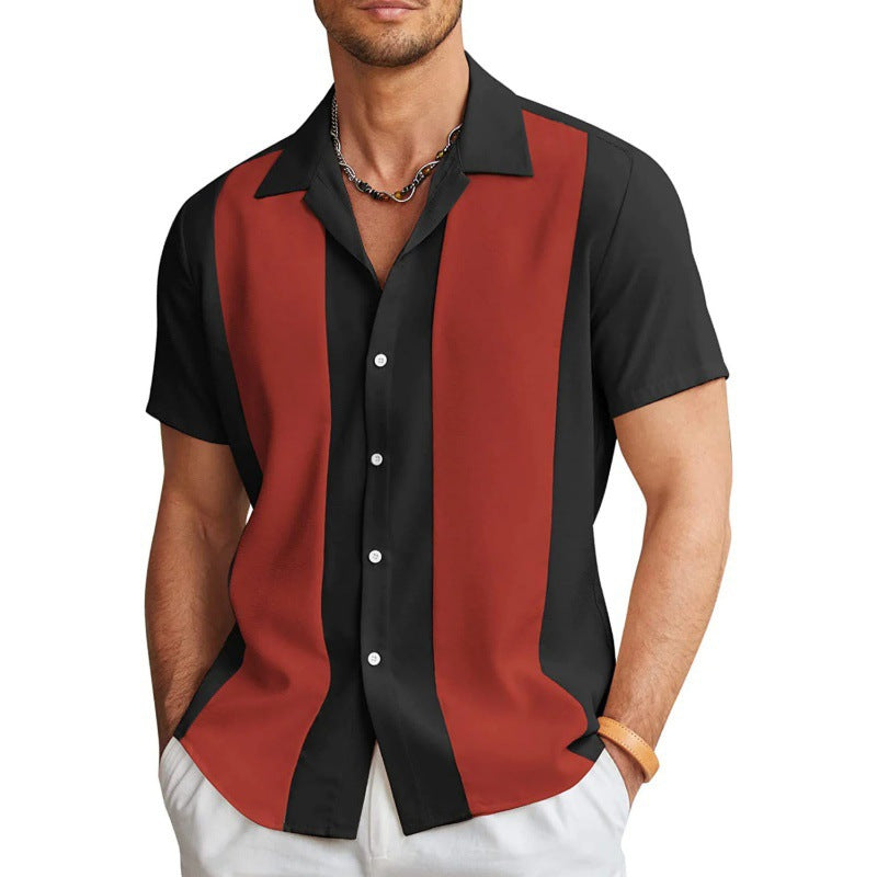 Mens Printed Shirt Colouronova