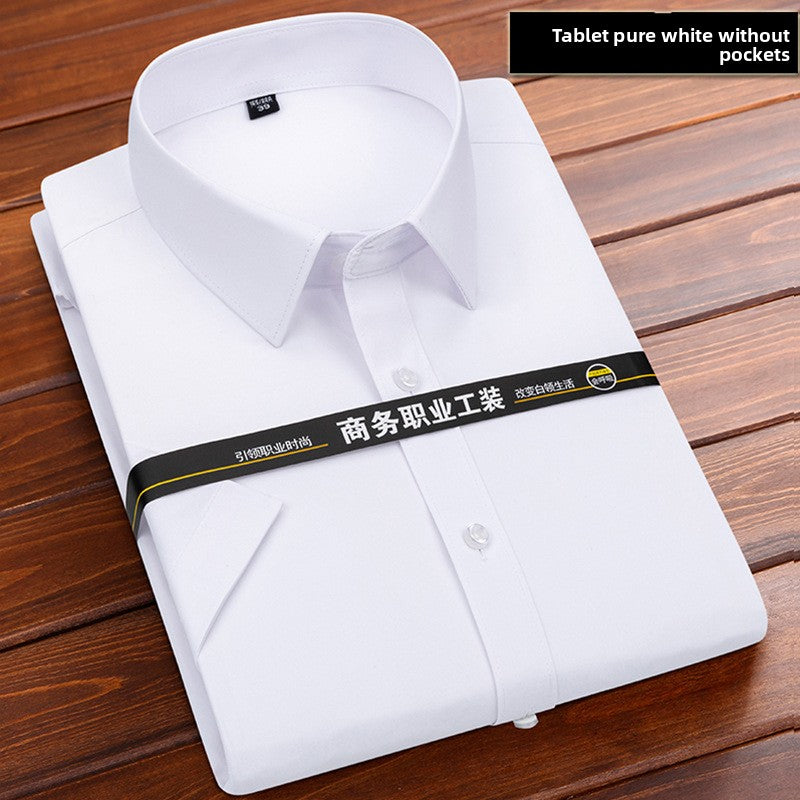 Long-sleeved solid-color men's shirt Colouronova