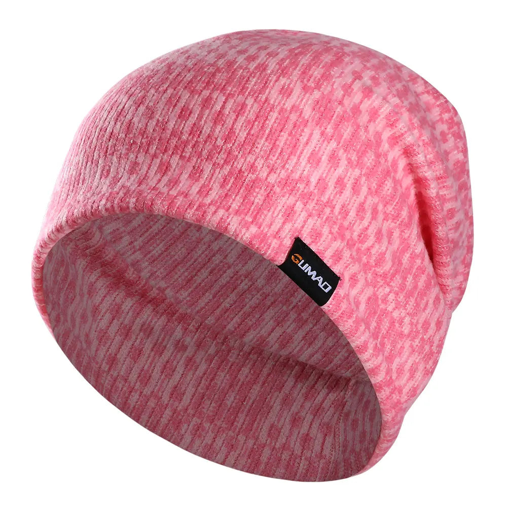 Thermal Knit Hat Soft Windproof Beanie Ear Cover Outdoor Hiking Running Snowboard Sports Autumn Winter Fashions Cap Men Women - Colouronova