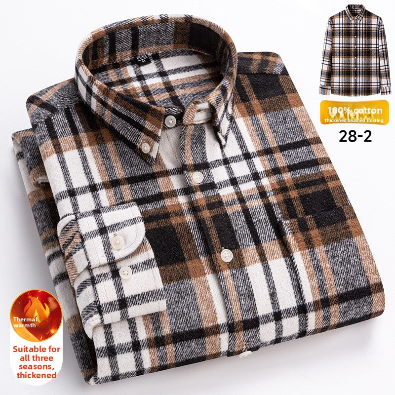 Mens Cotton Shirt Colouronova
