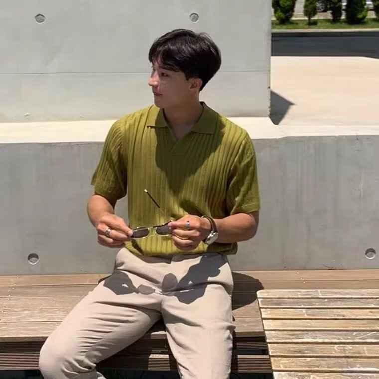 Men's Slim Fit Short Sleeve Polo Shirt