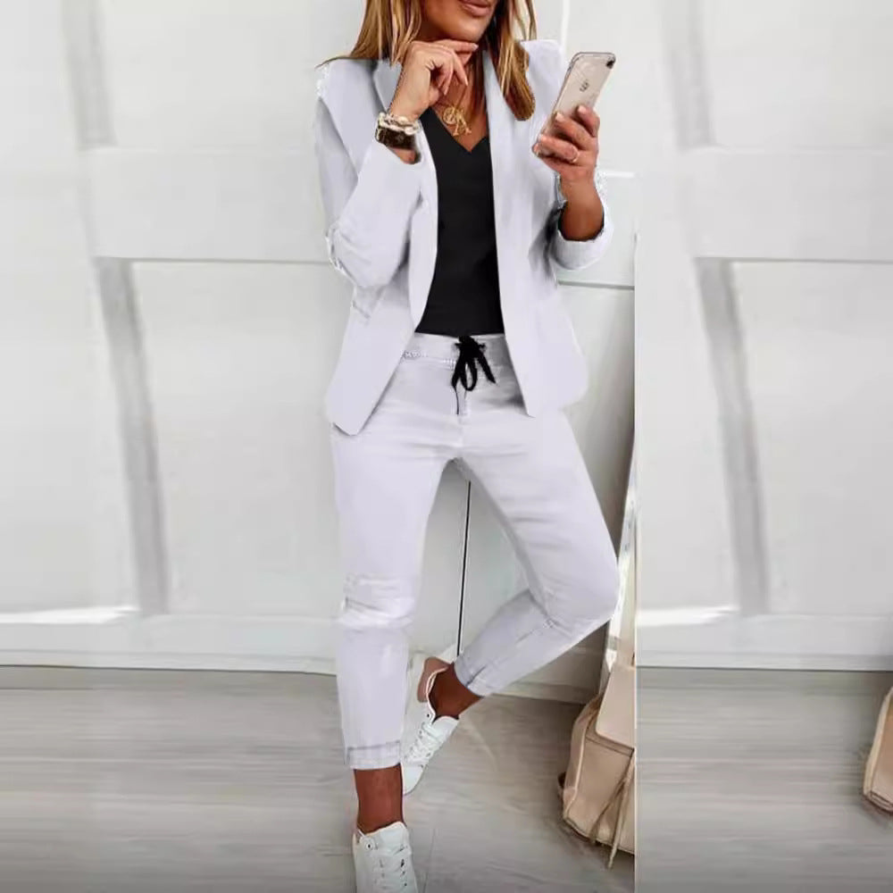 Casual Women Suit Fashion Set Colouronova