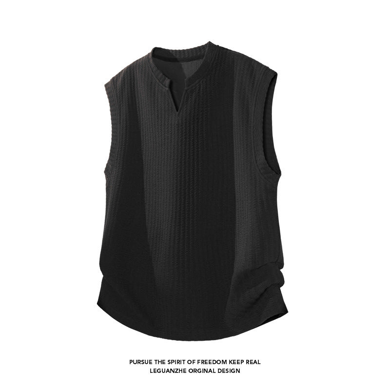 Mens Sleeveless Shirt Colouronova