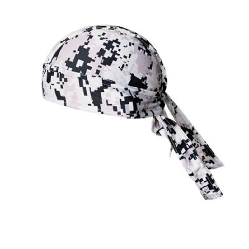 Quick-Drying Sweat Wicking Beanie Cycling Cap Head Scarf Pirate Hats for Men Women Running Riding Bandana Headscarf Ciclismo - Colouronova