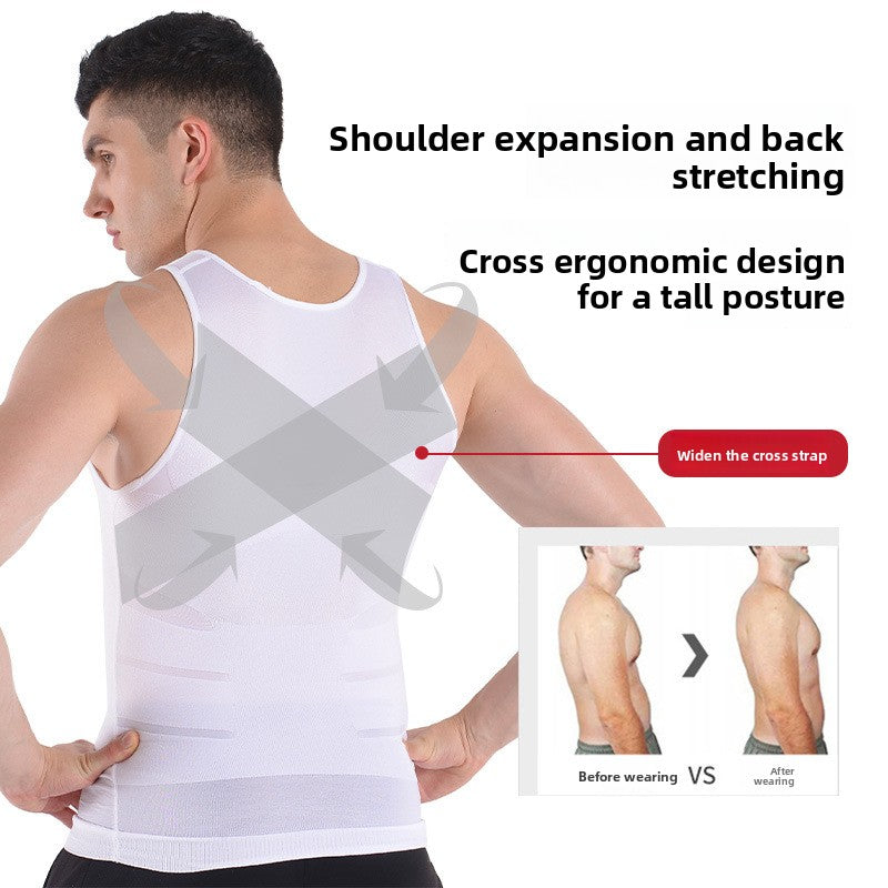 Men's Shaping Vest Colouronova