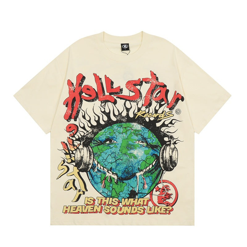 Retro Star Digital T-shirt Colouronova