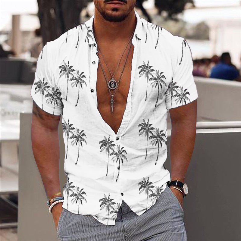 Mens Printed Shirt Colouronova