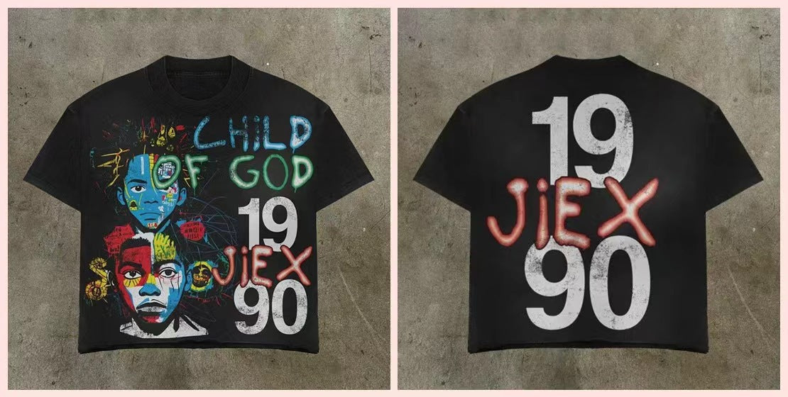 Street Hip-Hop Men's T-Shirt Colouronova