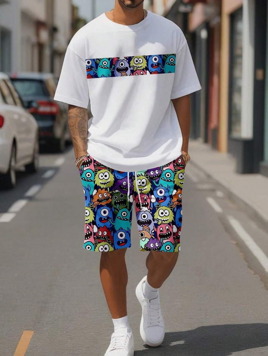 Loose and casual hip-hop suit Colouronova