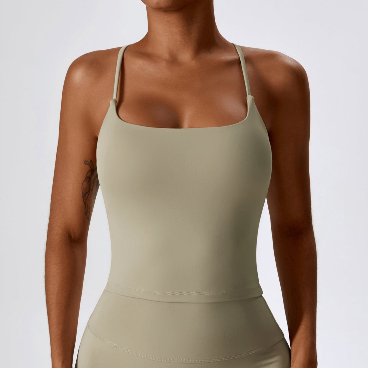 Womens Breathable Sports Yoga Vest Colouronova