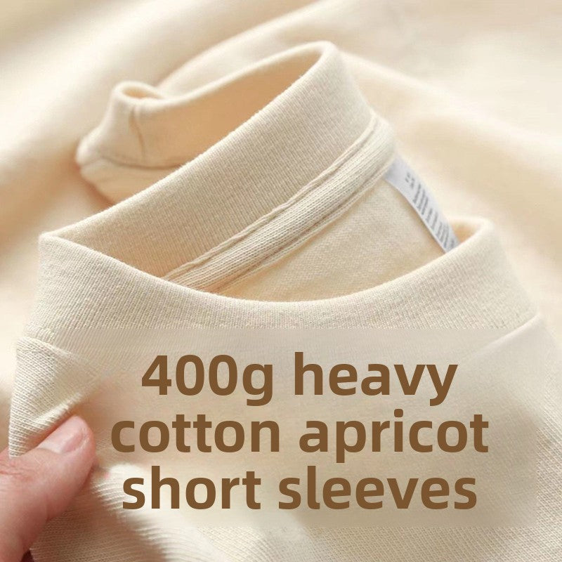 Heavyweight pure cotton T-shirt Colouronova