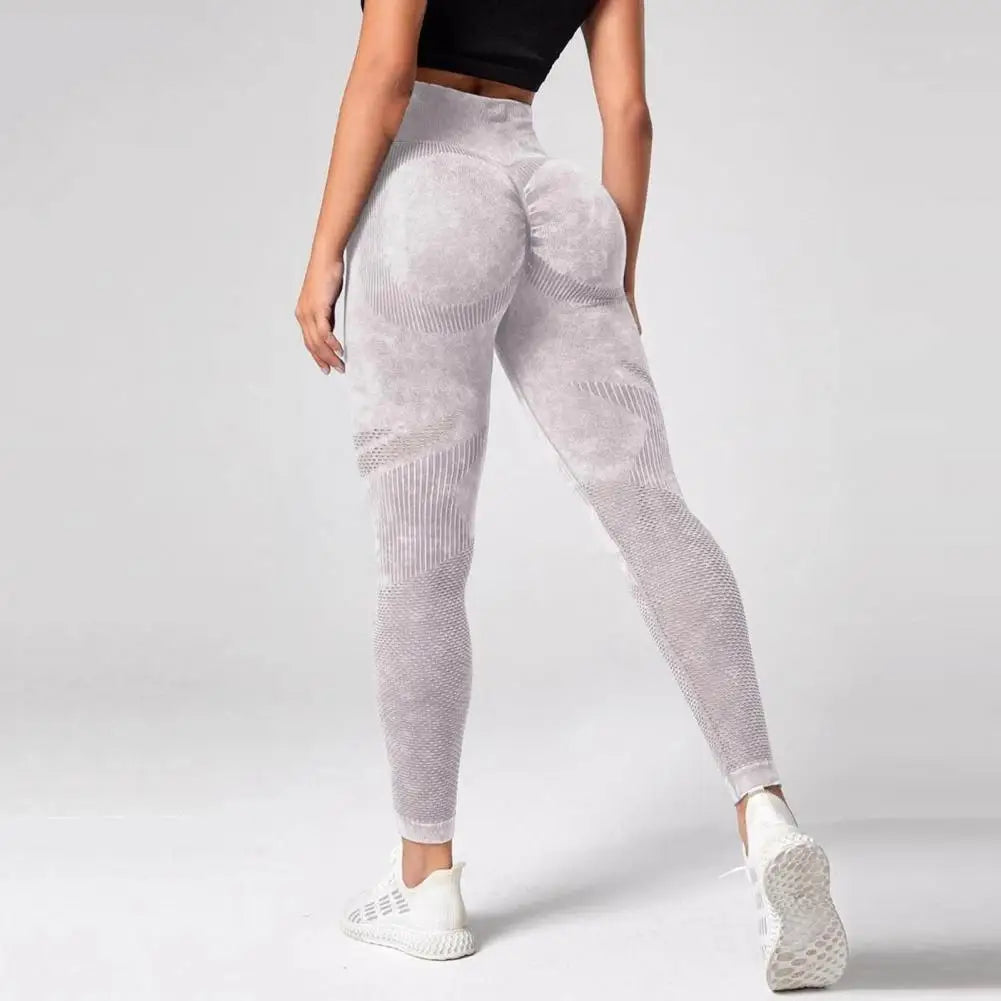 Seamless Yoga Pants Women High Elastic Sports Fitness Legging Women High Waist Gym Tights Scrunch Butt Training Running Leggings - Colouronova