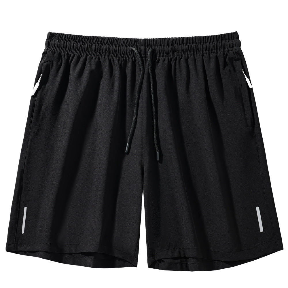 Mens Solid Color Drawstring Shorts Colouronova