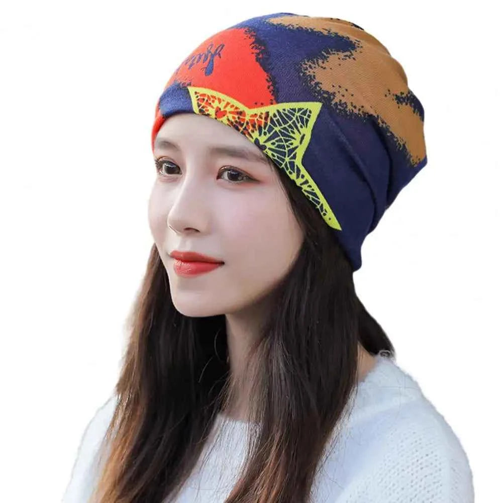 Scarf Neck Collar Multi-functional Scarf Breathable High Elastic Thickened Winter Warm Face Guard Headwear Cycling Scarf Hat