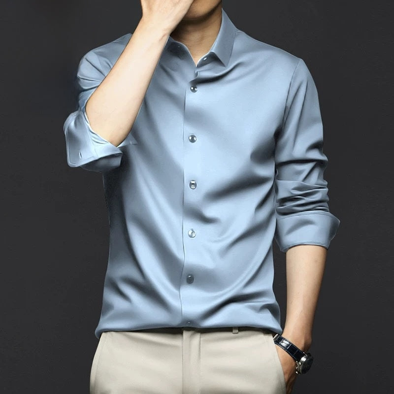 Men's Anti-Wrinkle Business Shirt Colouronova