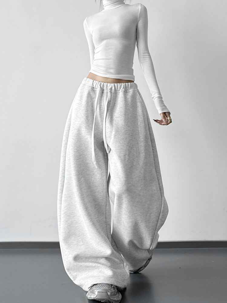 Women's High-Waisted Wide-Leg Sweatpants