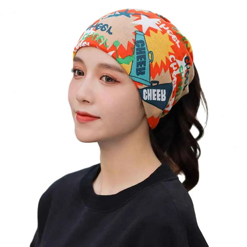 Scarf Neck Collar Multi-functional Scarf Breathable High Elastic Thickened Winter Warm Face Guard Headwear Cycling Scarf Hat