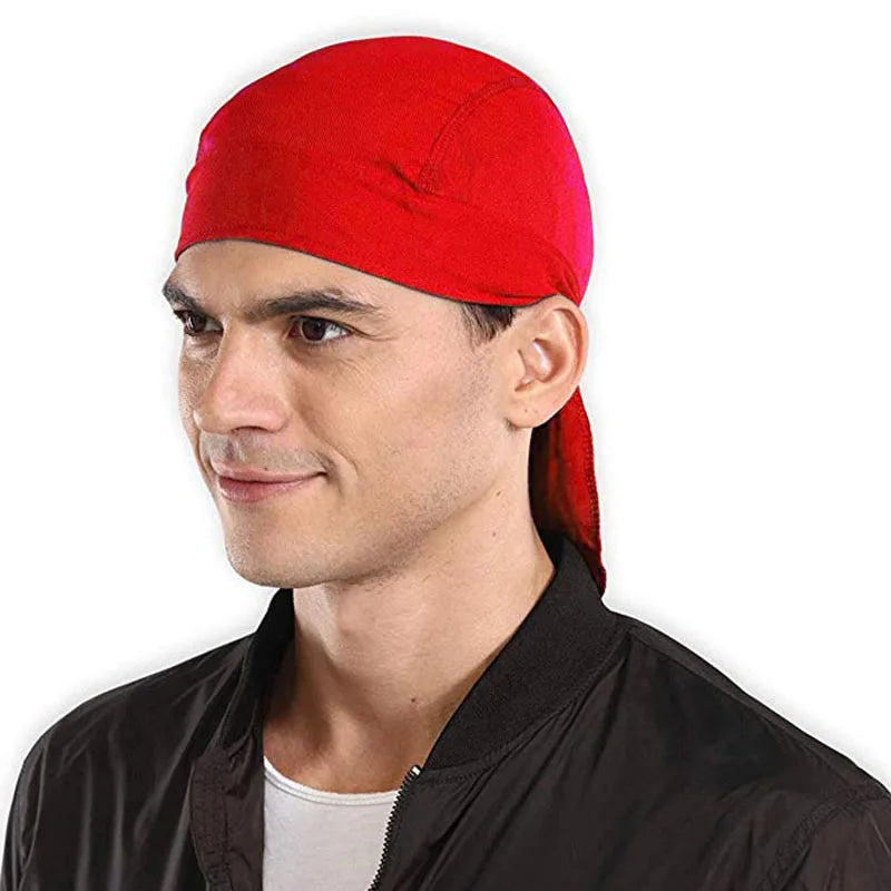 Quick-Drying Sweat Wicking Beanie Cycling Cap Head Scarf Pirate Hats for Men Women Running Riding Bandana Headscarf Ciclismo - Colouronova