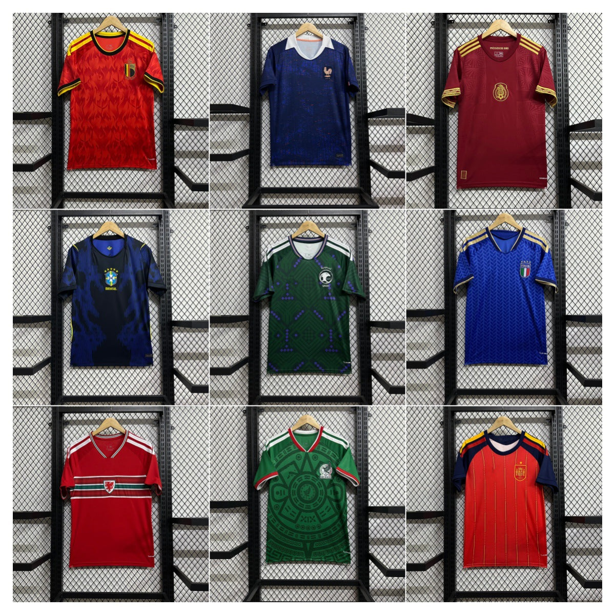 World Cup-style jerseys Colouronova