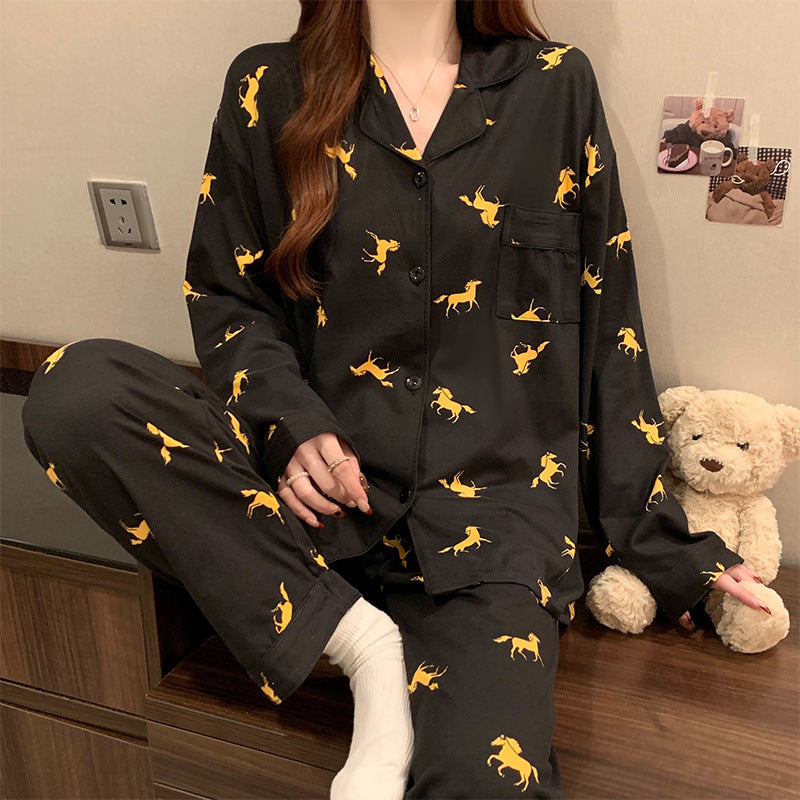 cotton pajama set Colouronova
