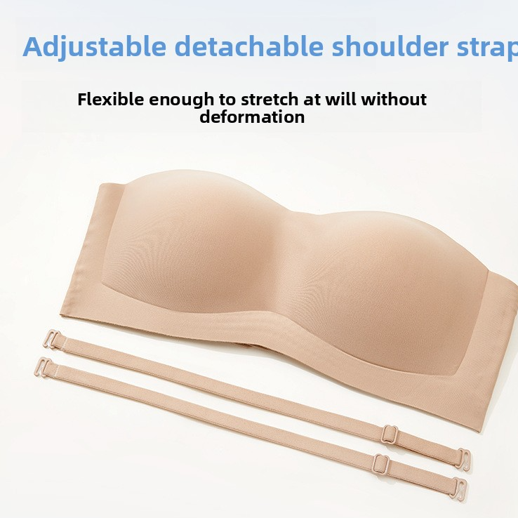 Removable Strapless Seamless Support Bra