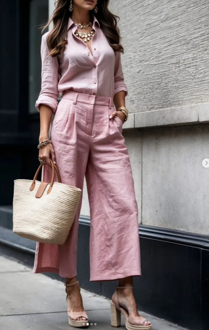 Elegant Women's Casual Suit Set Colouronova