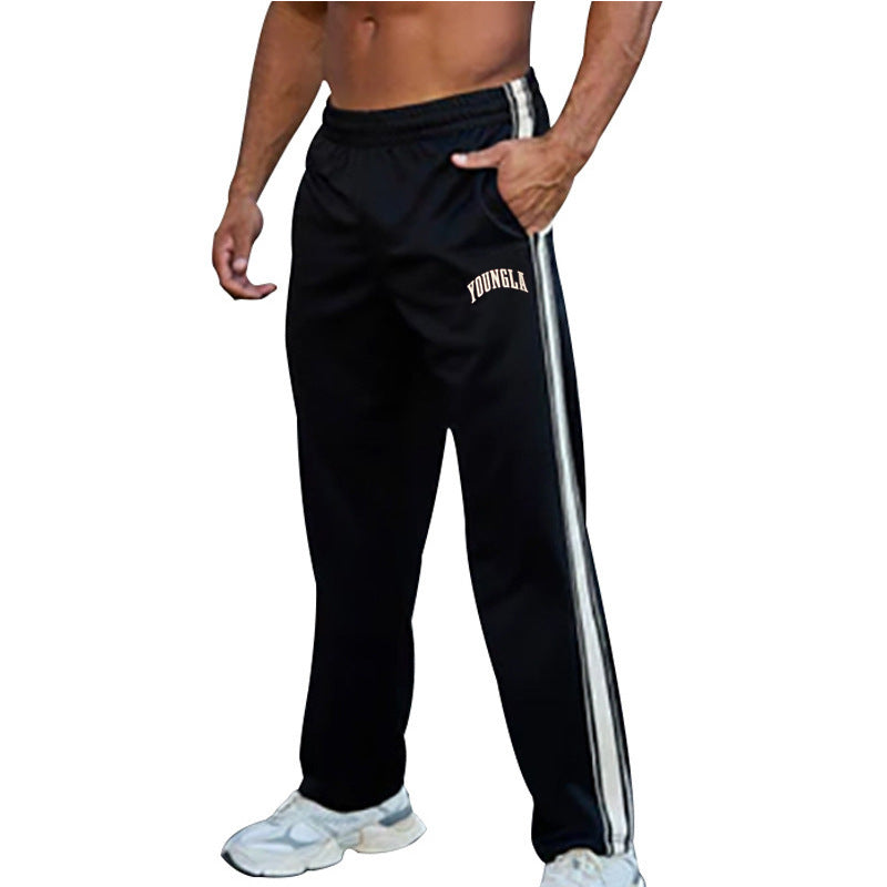 Men's Straight Casual Sports Pants Colouronova