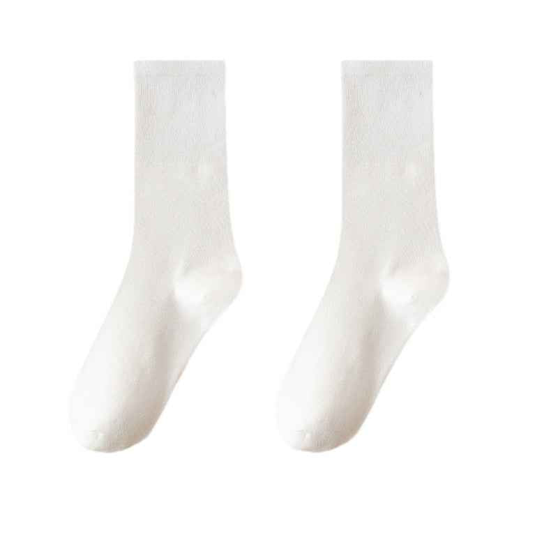 mid-calf length socks casual cotton socks