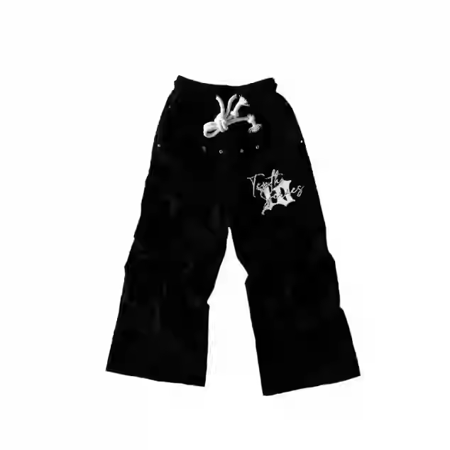 Letter Embroidered Sweatpants Colouronova