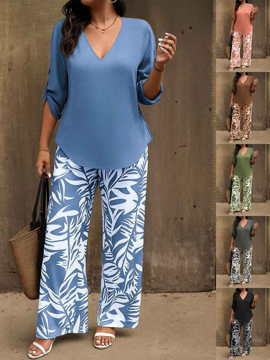 Womens Digital Print Casual Suit
