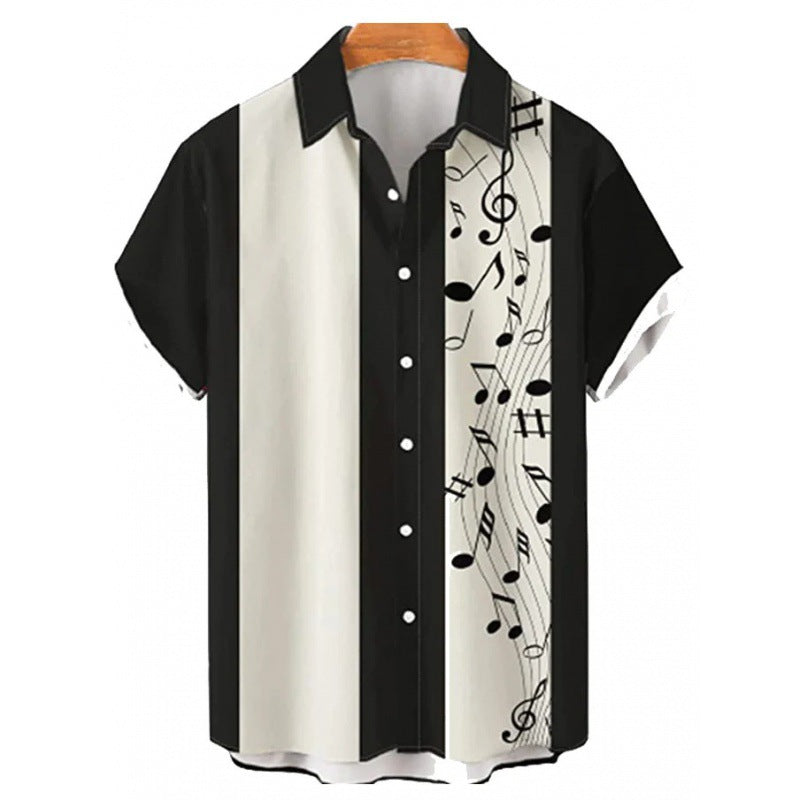 Mens Printed Shirt Colouronova