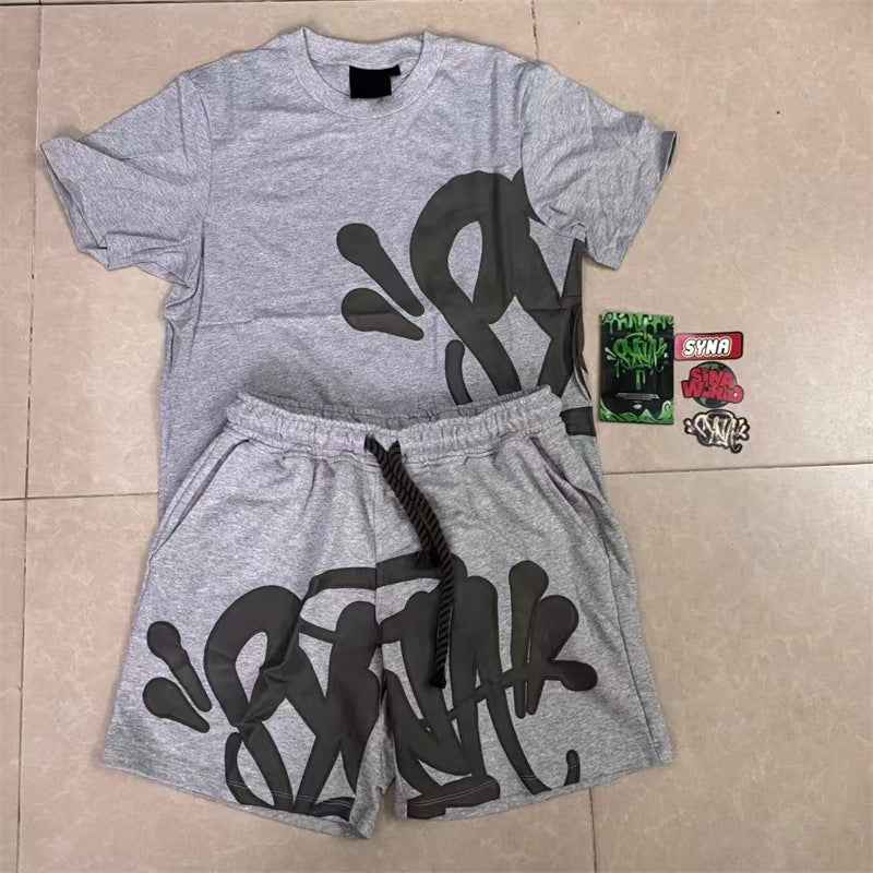 Loose T-shirt set