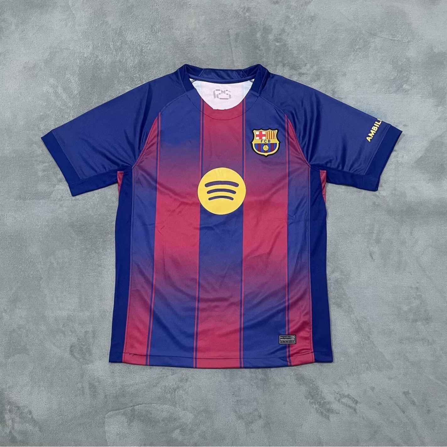 Club football jersey: short-sleeved single top Colouronova
