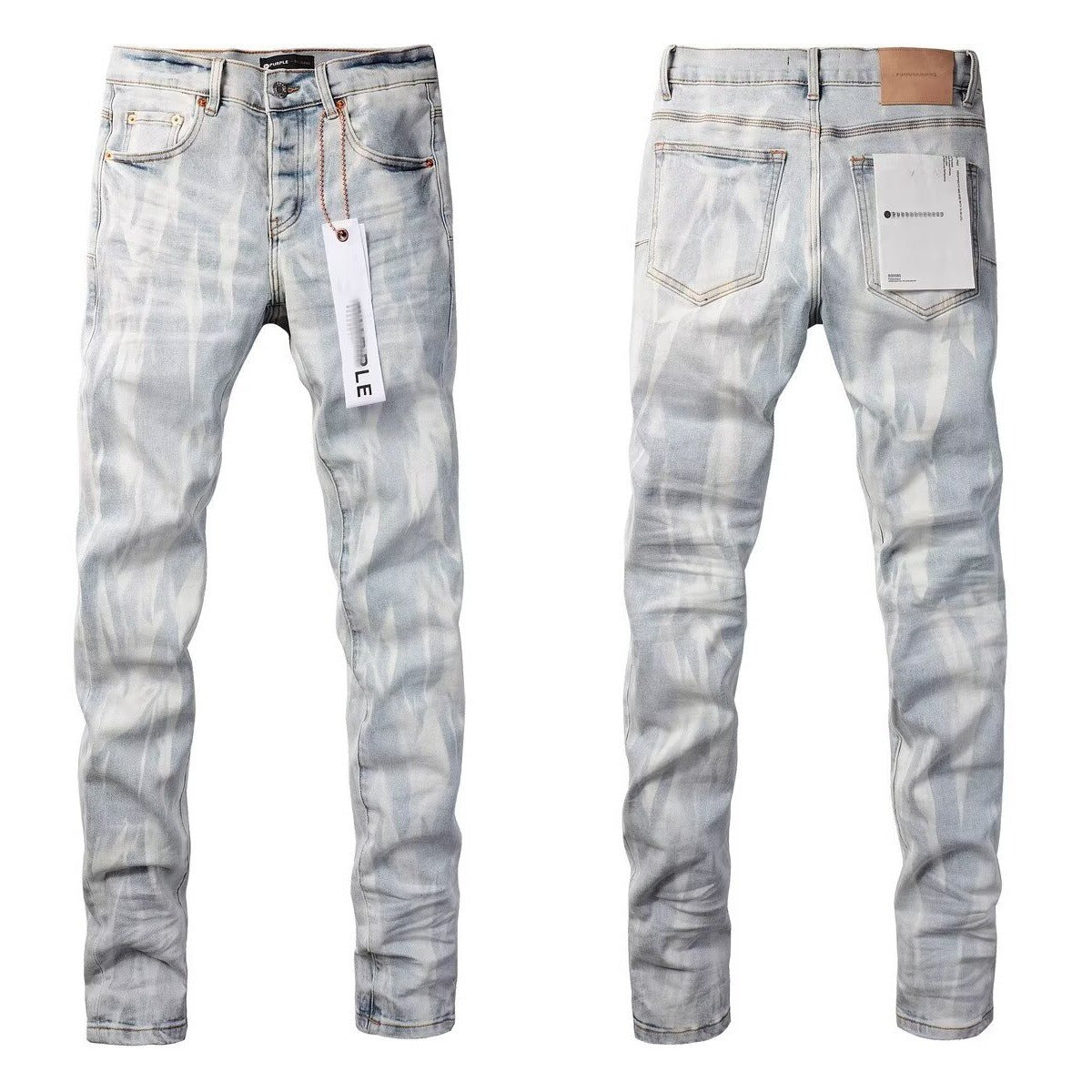 High Street ripped patch jeans Colouronova