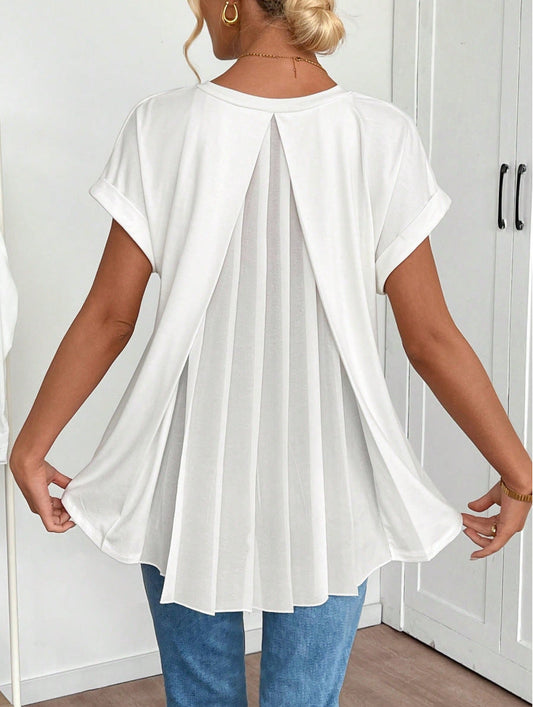 Women's V-Neck Knitted Top Colouronova
