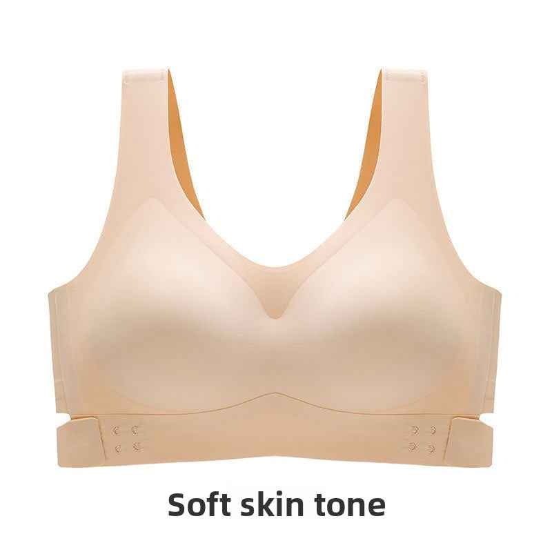 Wire-Free Sports Bra with Push-Up