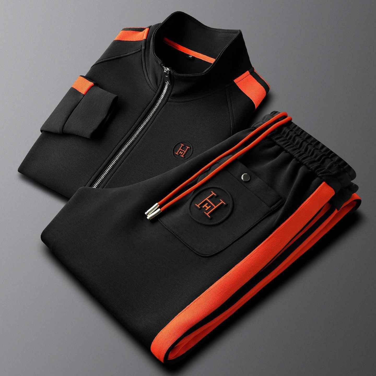 Mens Casual Sports Suit Set