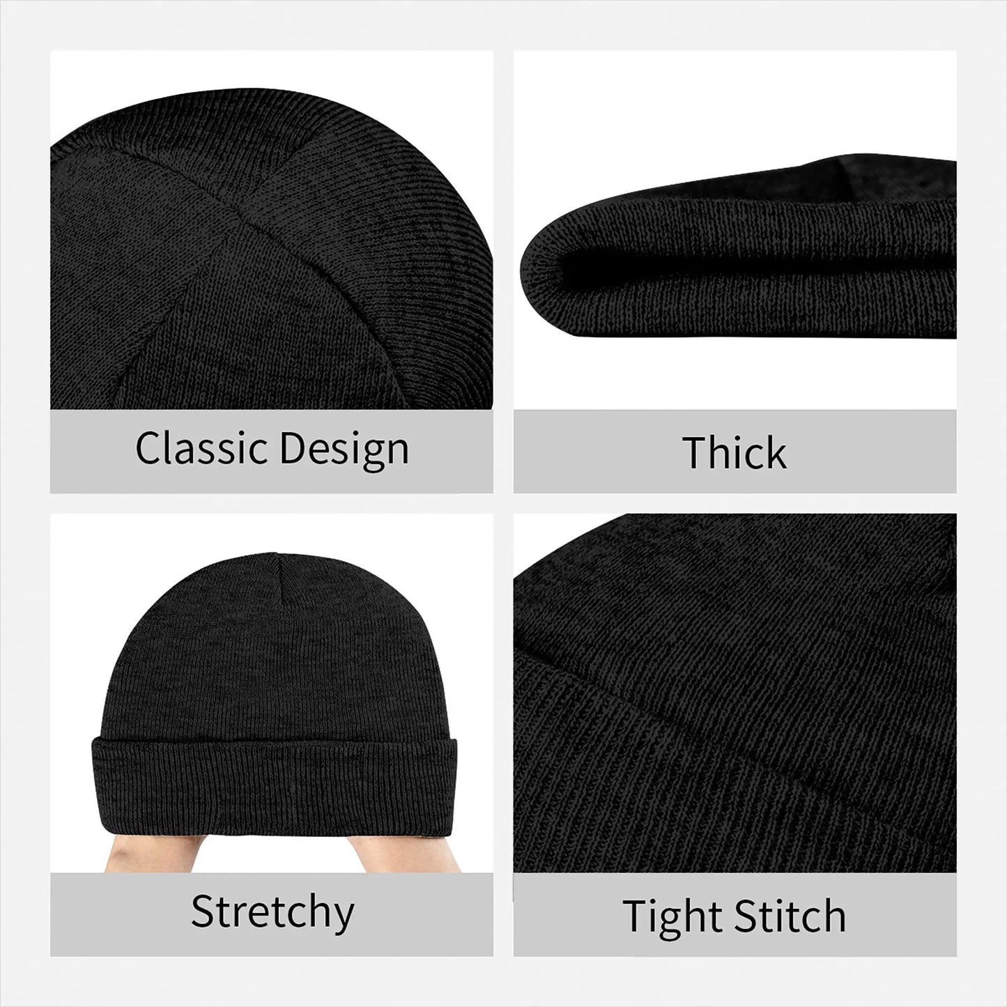 DBZ Dragon Ball Goku Krilin Y Maestro Roshi  Knitted Hat Beanies Winter Hat Warm Unisex  Hip-hop  Caps Men Women Gift - Colouronova